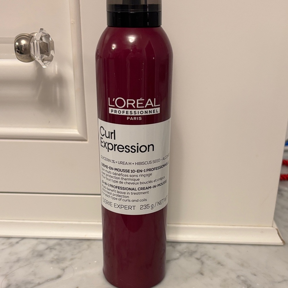 L'Oreal Curl Expression Mousse in Rich Burgundy